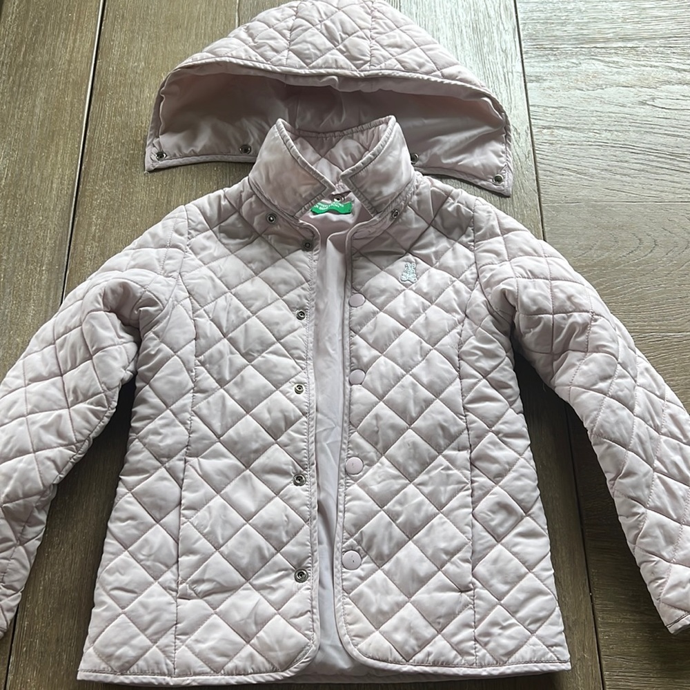 UNITED COLORS OF BENETTON quilted light pink